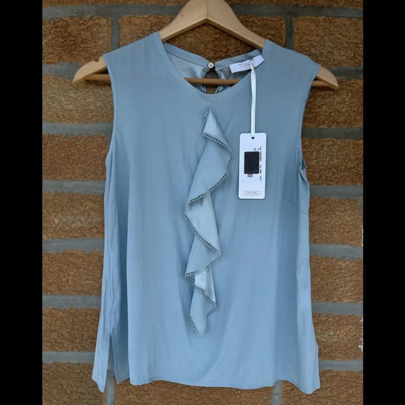 Tonet cascade silk blouse 38 - Picture 2 of 12
